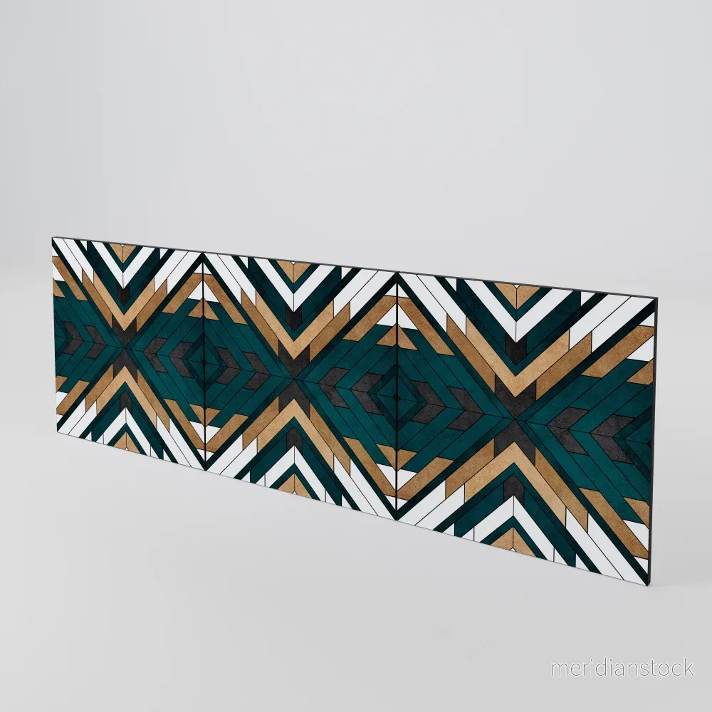 ARTISTIC GEOMETRY Luckset med 3 dörrar till sideboard - Bild 3