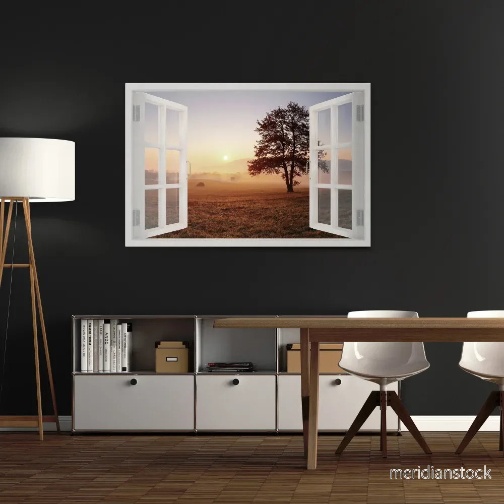 OPENING TO DAWN Horizontal Canvas Print - Bild 2