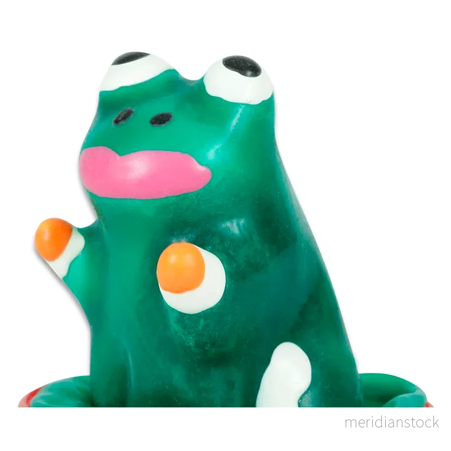 CONDOMERIE - HANDPAINTED NOVELTY CONDOMS FROG MODEL 1 - Bild 3