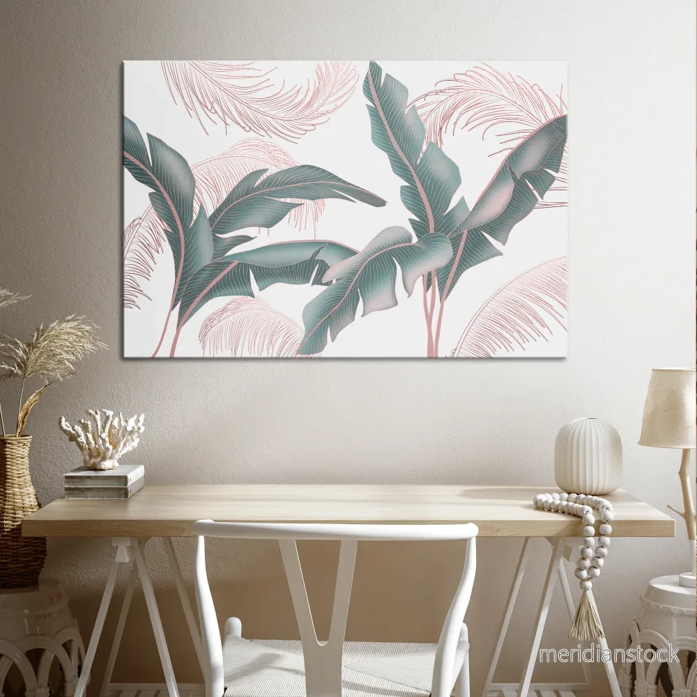 DELICATE BLISS Horizontal Canvas Print