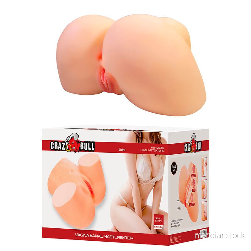CRAZY BULL - LIORA XXL DOUBLE VAGINAL AND ANAL MASTURBATOR - Bild 2