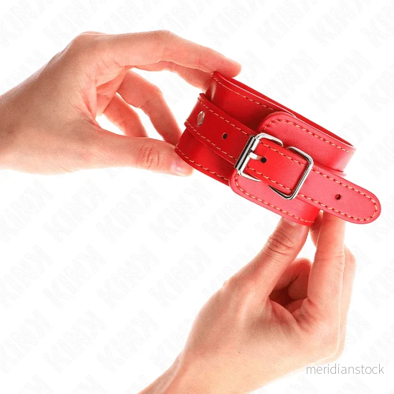 KINK - THIN WRIST RESTRAINTS RED ADJUSTABLE 21-33 CM - Bild 2