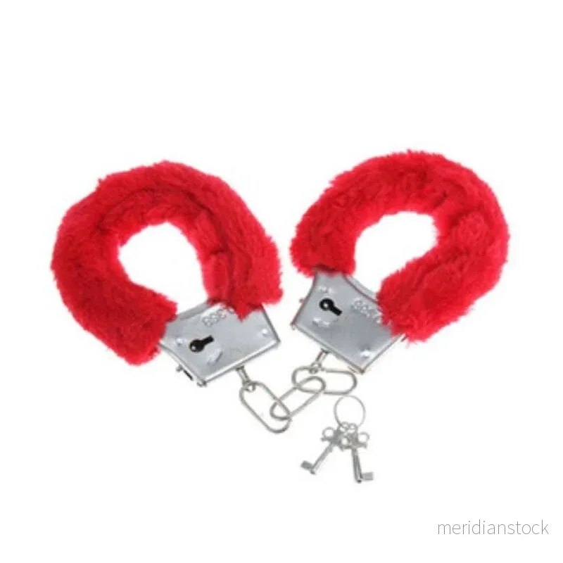 DIABLO PICANTE - PLEASURE FURRY HANDCUFFS RED - Bild 2
