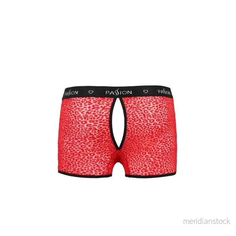 PASSION - 046 SHORT PARKER RED L/XL