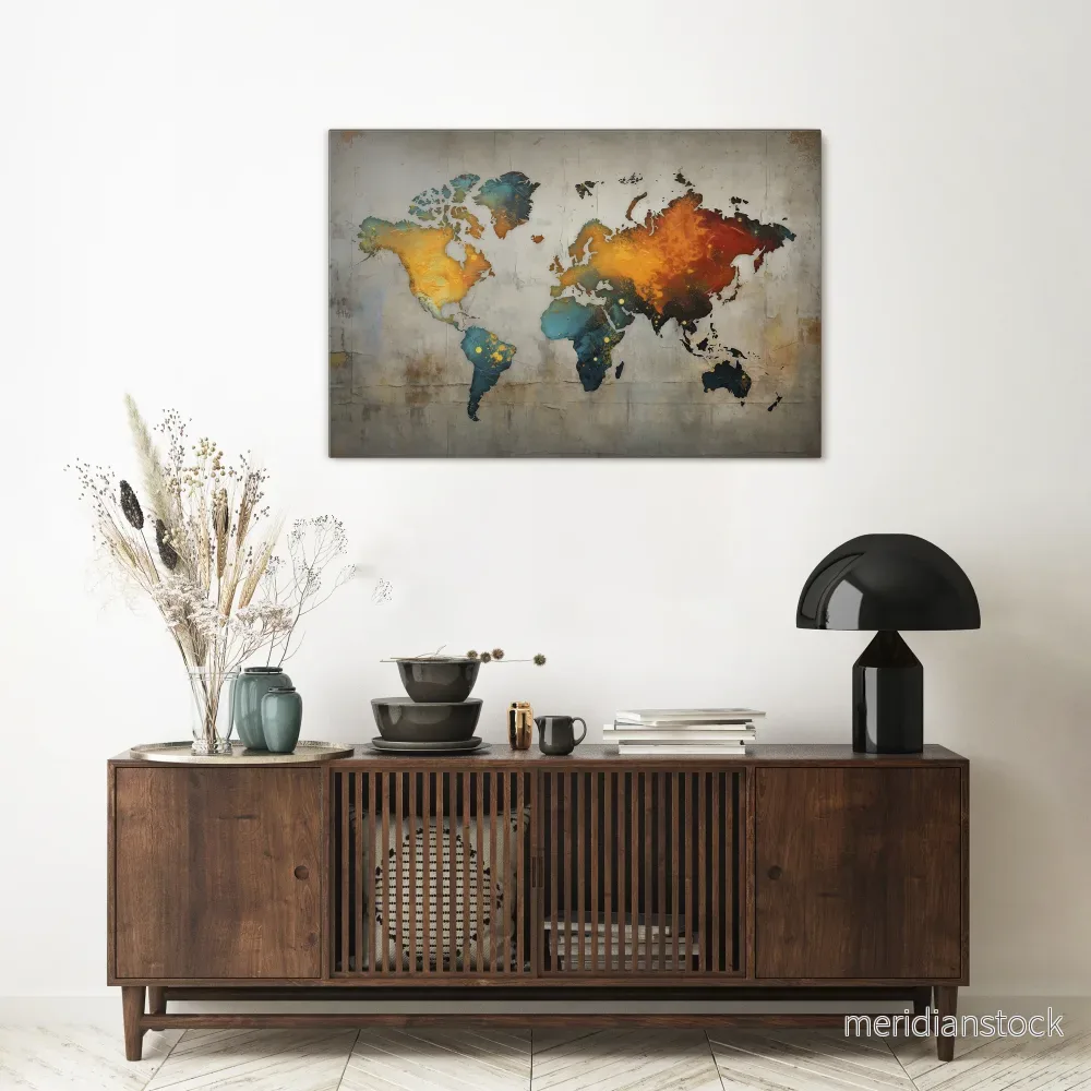 GLOBAL HUES EXPLORED Horizontal Canvas Print - Bild 2