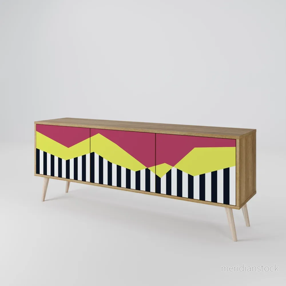 PIANO FANTASY TV-bänk med 3 dörrar PIANO FANTASY TV-bänk med 3 dörrar