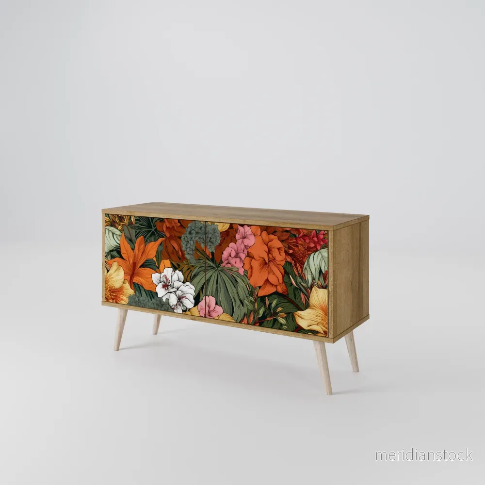 RADIANT FLORA Kompakt TV-bänk med 2 dörrar RADIANT FLORA Kompakt TV-bänk med 2 dörrar