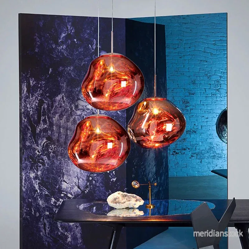 Modern taklampa i glas - LunaLux - Bild 2