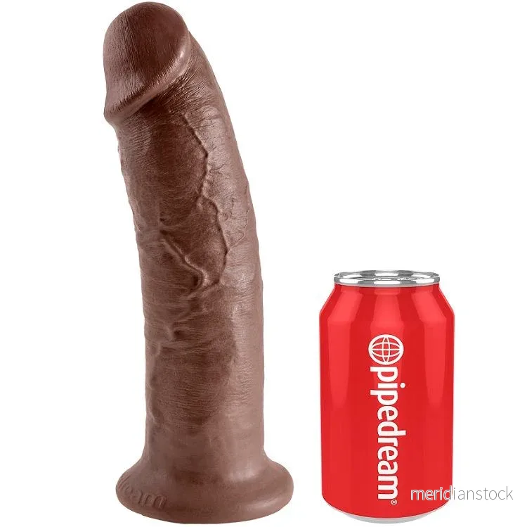 KING COCK - 10 DILDO BROWN 25.4 CM - Bild 3