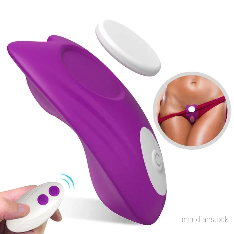 ARMONY - BUTTERFLY WEARABLE PANTIES VIBRATOR REMOTE CONTROL PURPLE