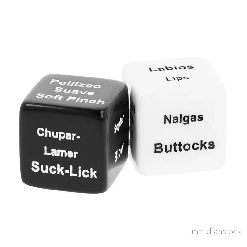 BLACK&SILVER - DICE FOR COUPLES ES/EN