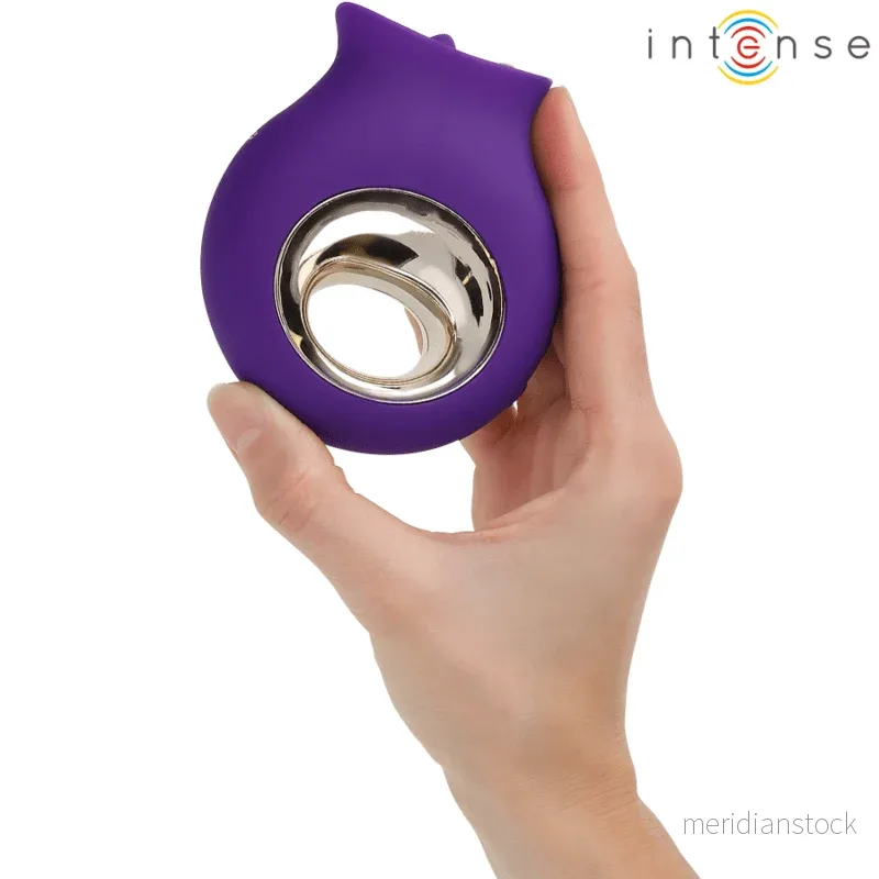 INTENSE - TULI CLITORIS STIMULATOR 9 VIBRATIONS & 9 OSCILLATIONS PURPLE - Bild 2