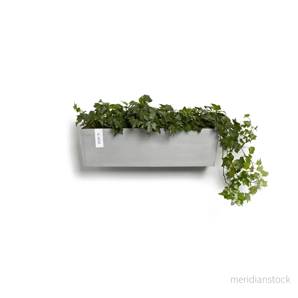 Kruka Manhattan vägg 55cm vitgrå