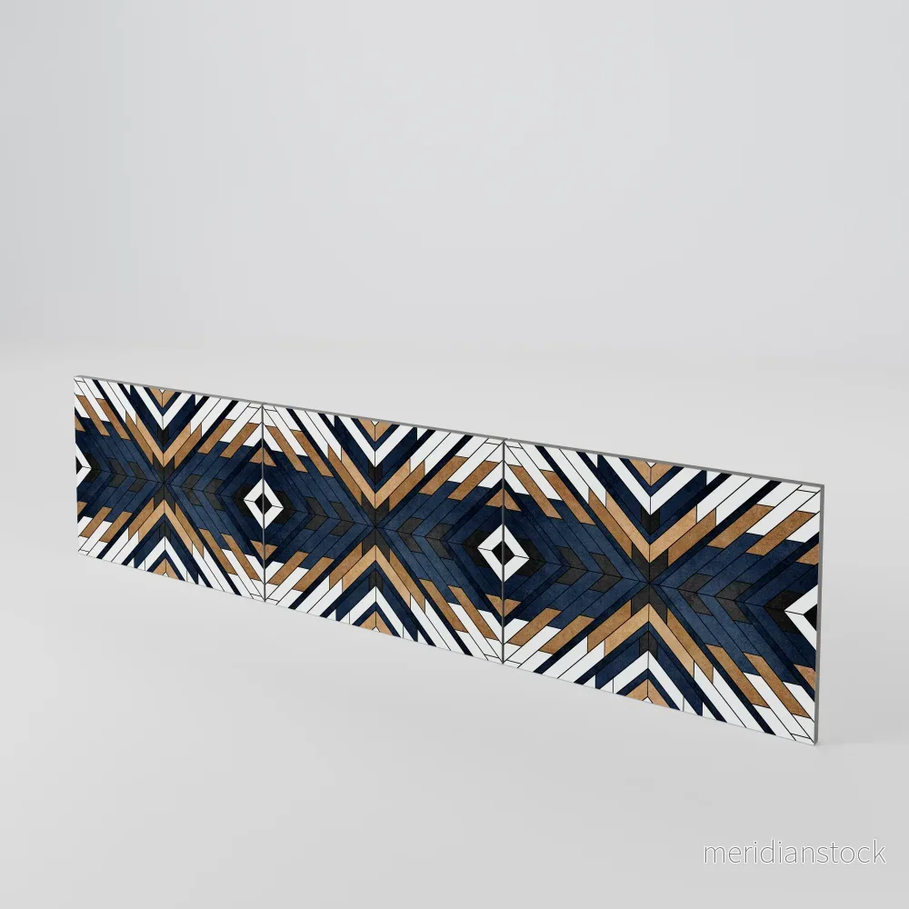 ARTFUL GEOMETRY Luckset med 3 dörrar till TV-bänk - Bild 3