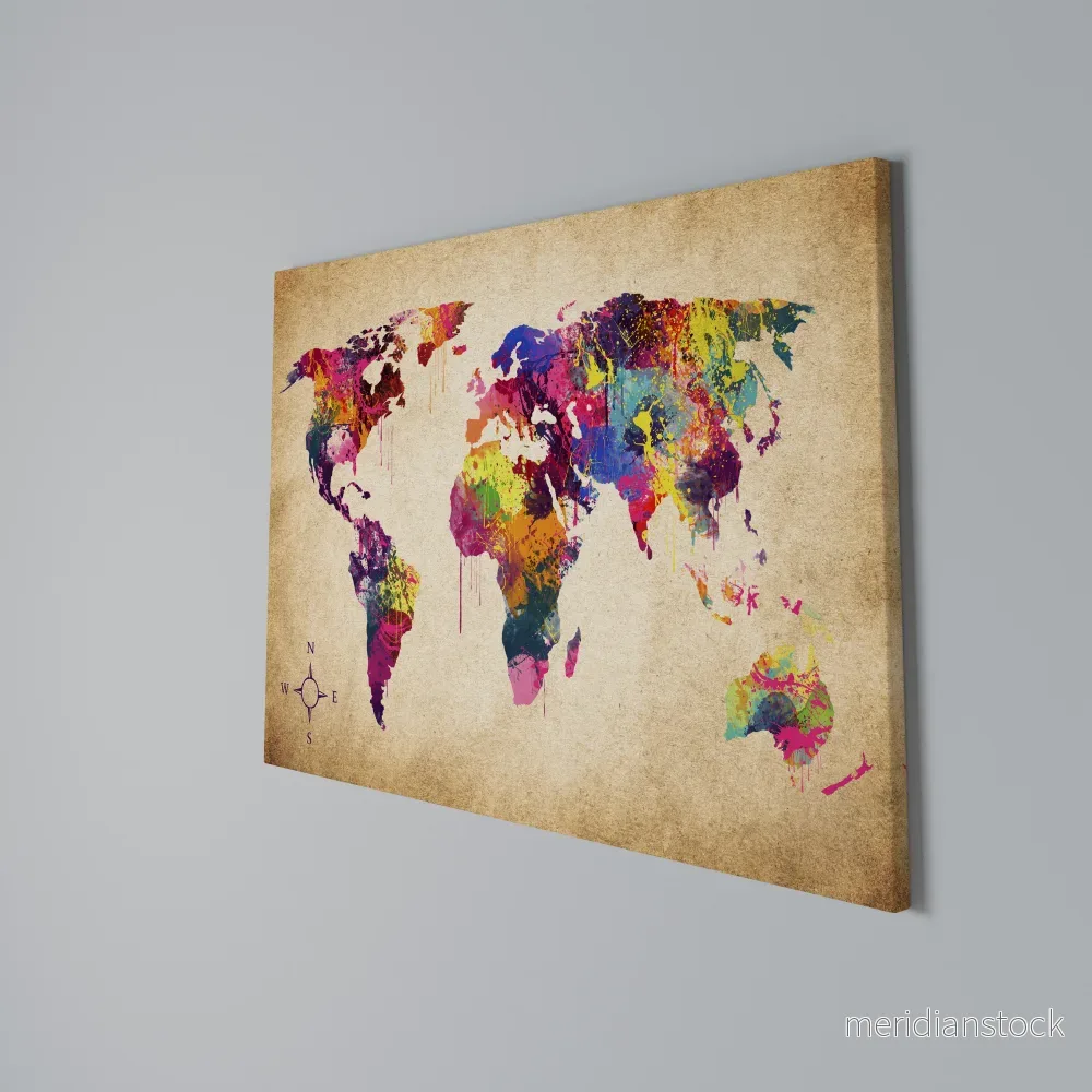 VIBRANT EARTHSCAPE Horizontal Canvas Print - Bild 3