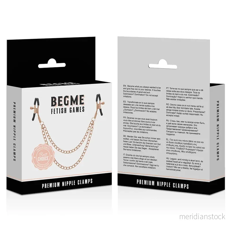 BEGME - BLACK EDITION PREMIUM NIPPLE CLAMPS - Bild 2