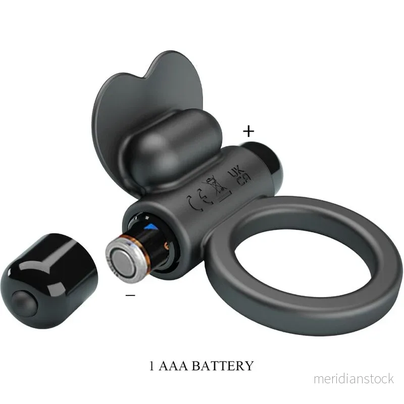 PRETTY LOVE - DEBONAIRE VIBRATING RING RABBIT 10 VIBRATIONS BLACK - Bild 2