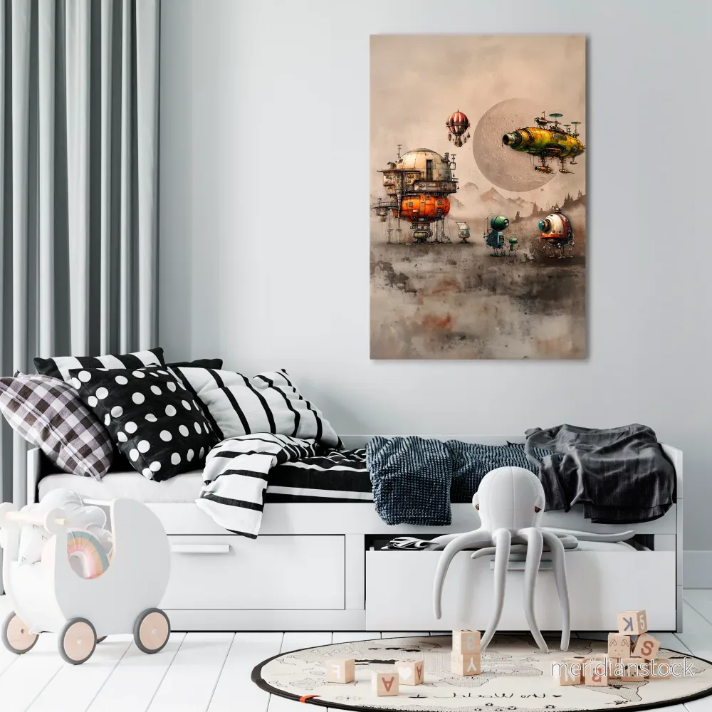 MACHINARIUM MACHINES Vertical Canvas Print - Bild 2