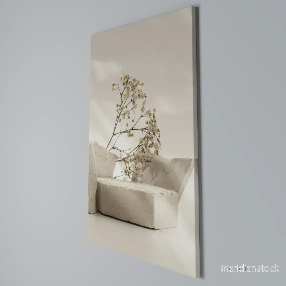 ELEGANT EMBERS Vertical Canvas Print - Bild 3