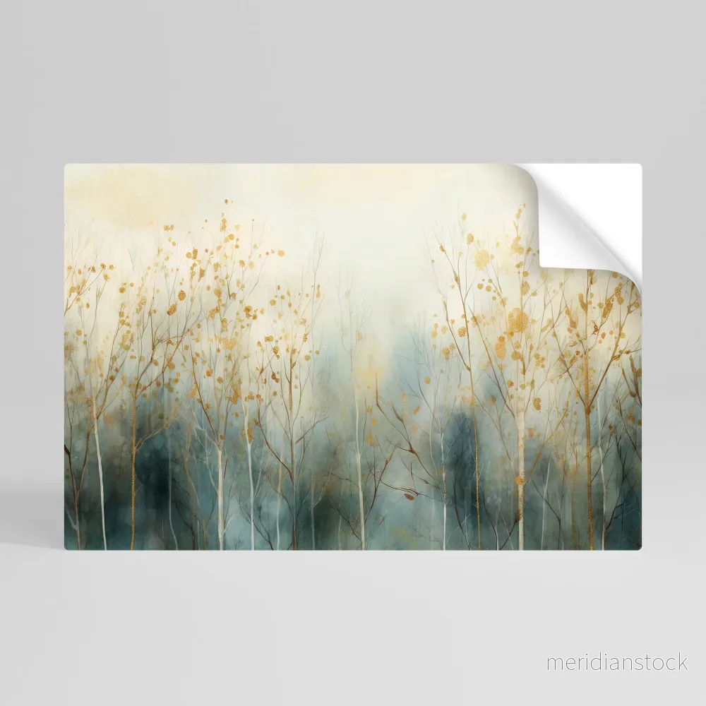 MYSTICAL FOREST DREAM Självhäftande Horisontell Poster - Bild 2