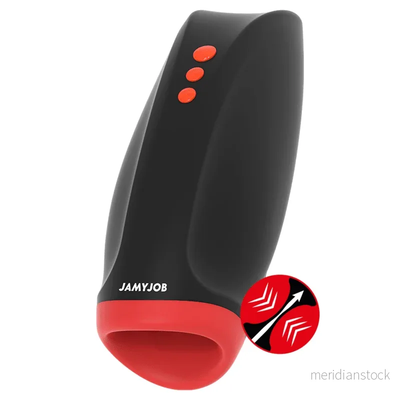JAMYJOB - NOVAX MASTURBATOR WITH VIBRATION AND COMPRESSION - Bild 3