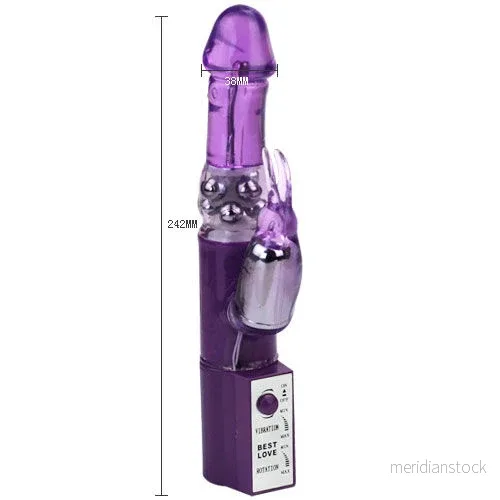 BAILE Hot Lady II Rabbit Pearl Rotator - Ultimate Hot Lady Rabbit Rotator for Unmatched Pleasure - Bild 2