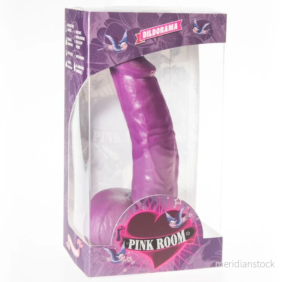 PINK ROOM - CONNOR REALISTIC DILDO PURPLE 16 CM - Bild 3