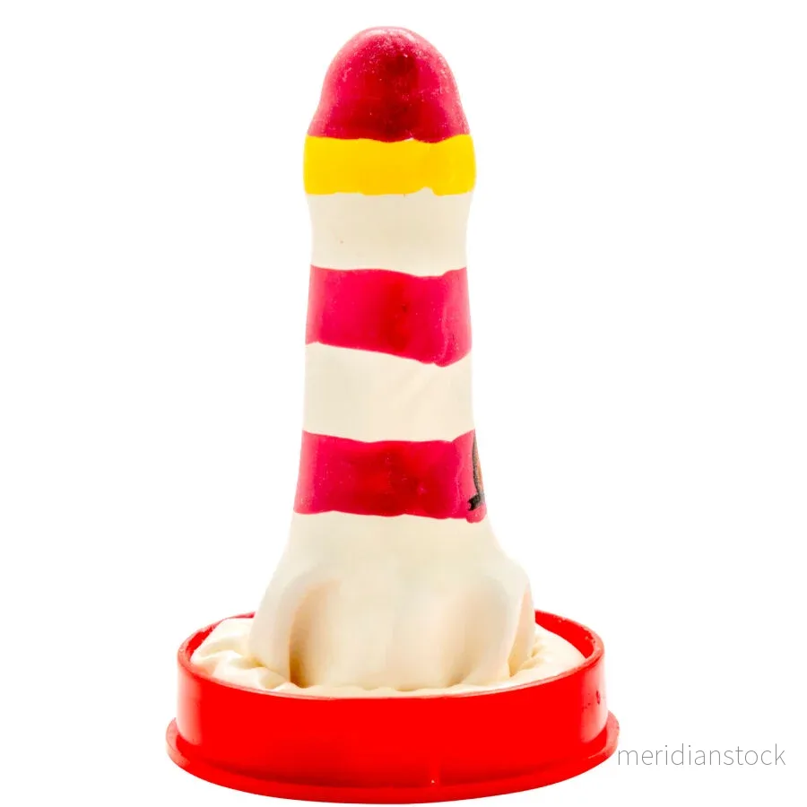 CONDOMERIE - HANDPAINTED NOVELTY CONDOMS LIGHTHOUSE - Bild 2