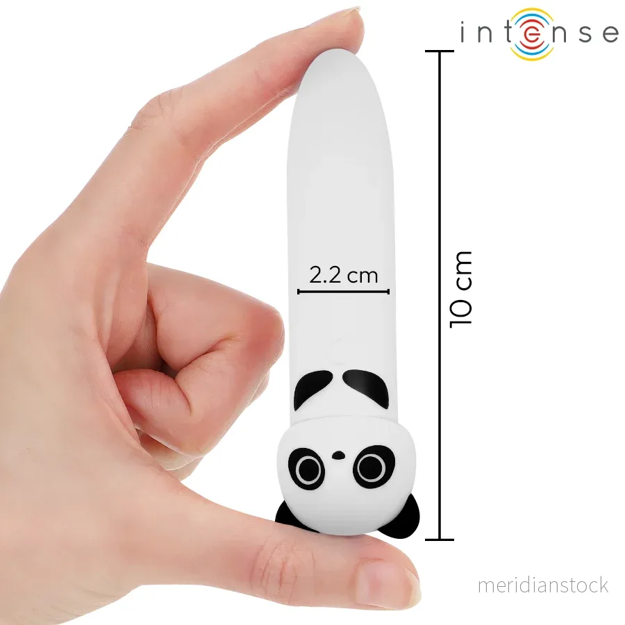 INTENSE - POH PANDA VIBRATING BULLET USB RECHARGEABLE 10 X 2.2 CM - Bild 3