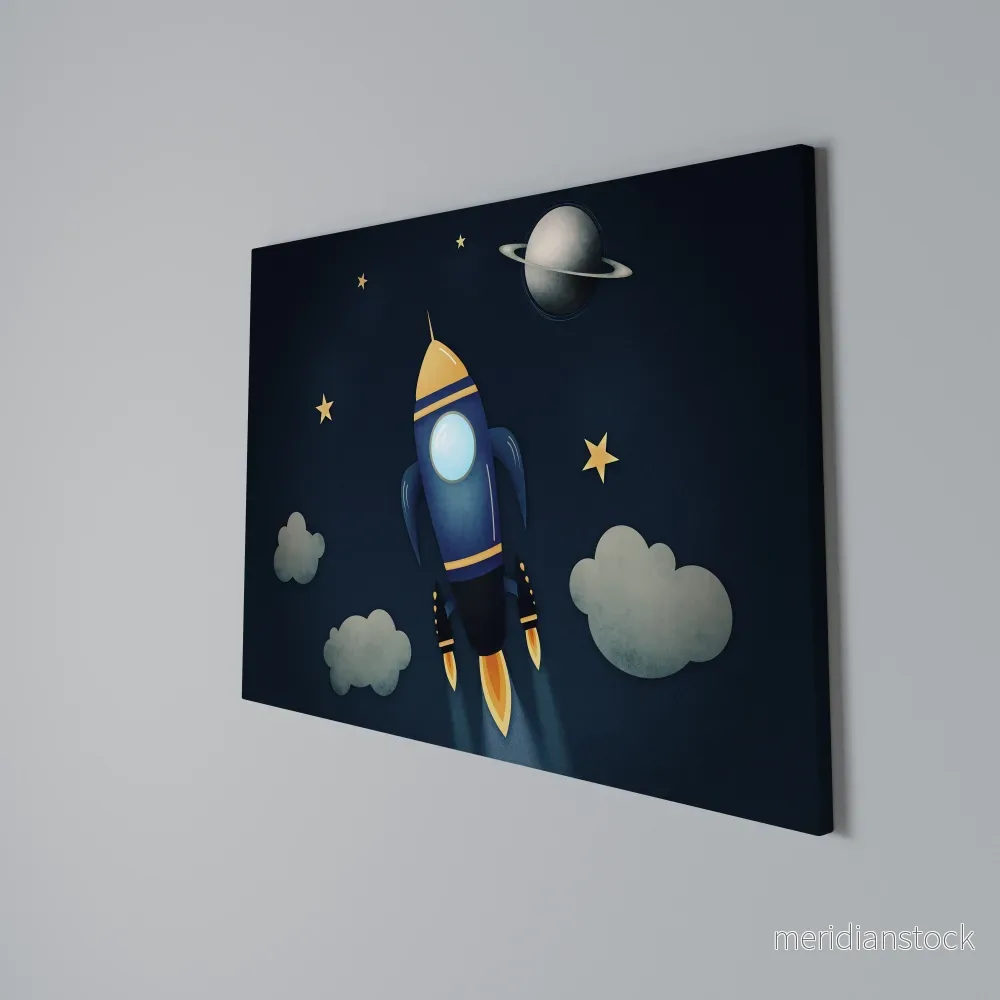 STELLAR SWING Horizontal Canvas Print - Bild 3