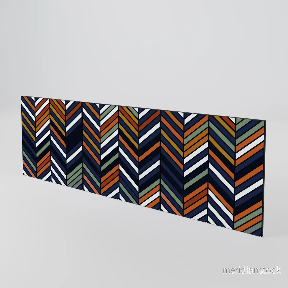 VIBRANT PATCHWORK Luckset med 3 dörrar till sideboard - Bild 3