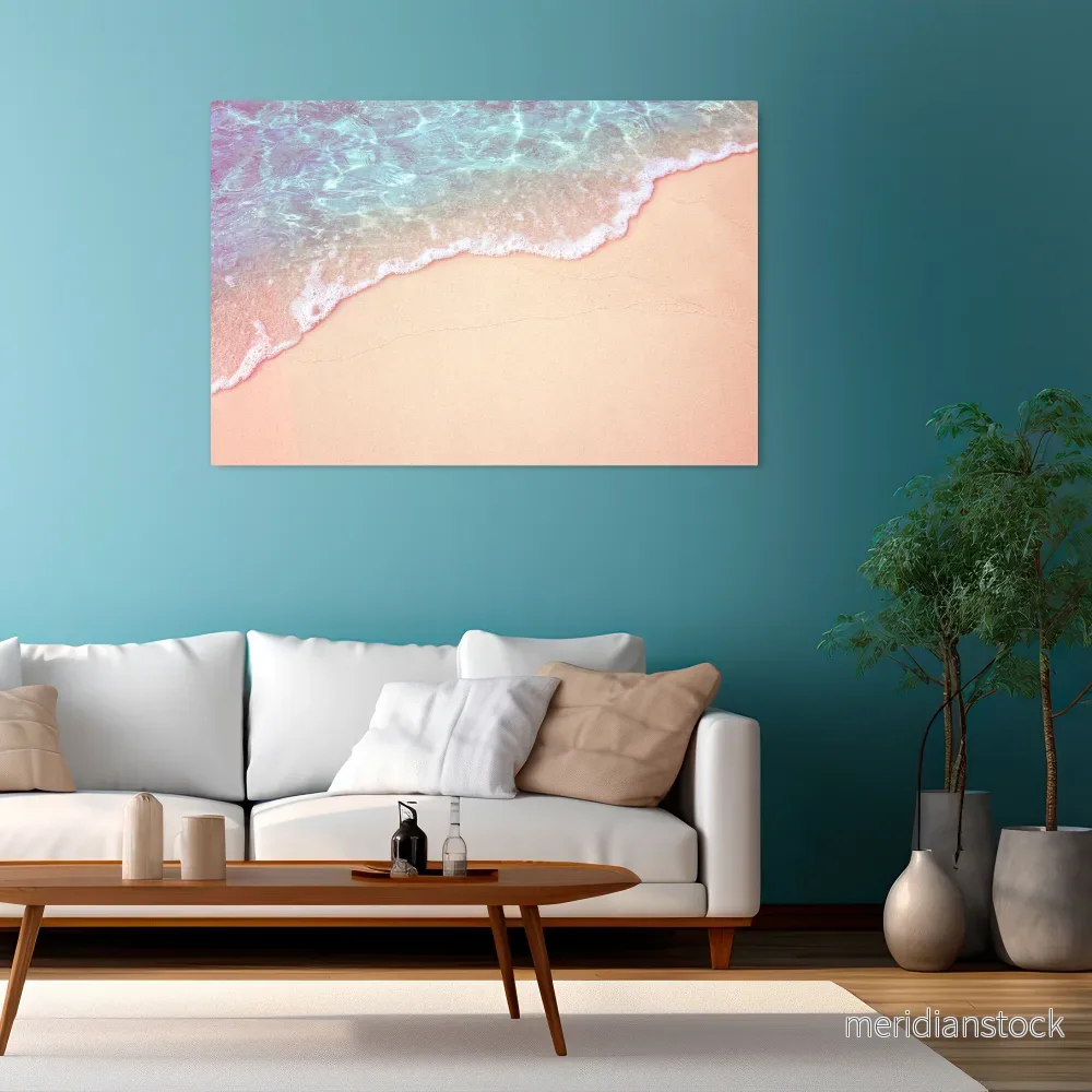 DREAMY SANDSCAPE HUES Horizontal Canvas Print - Bild 2