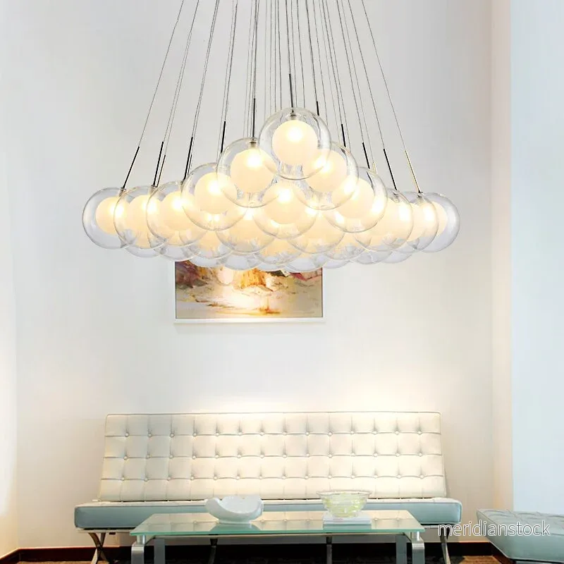 Ljuskrona Cluster LED – modern nordisk hängande taklampa för kök och matsal Ljuskrona Cluster LED – modern nordisk hängande taklampa för kök och matsal
