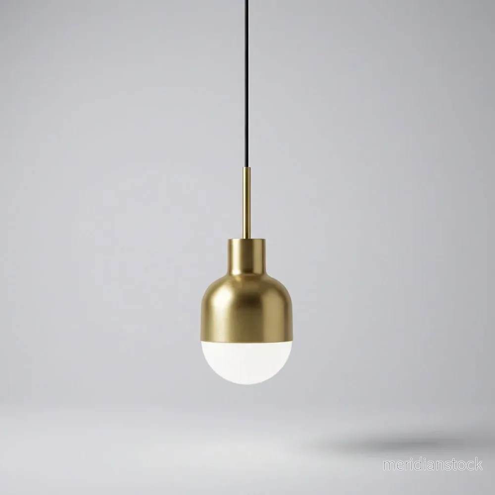 Minimalistisk pendellampa för en ljuskälla - Pendria - Bild 2