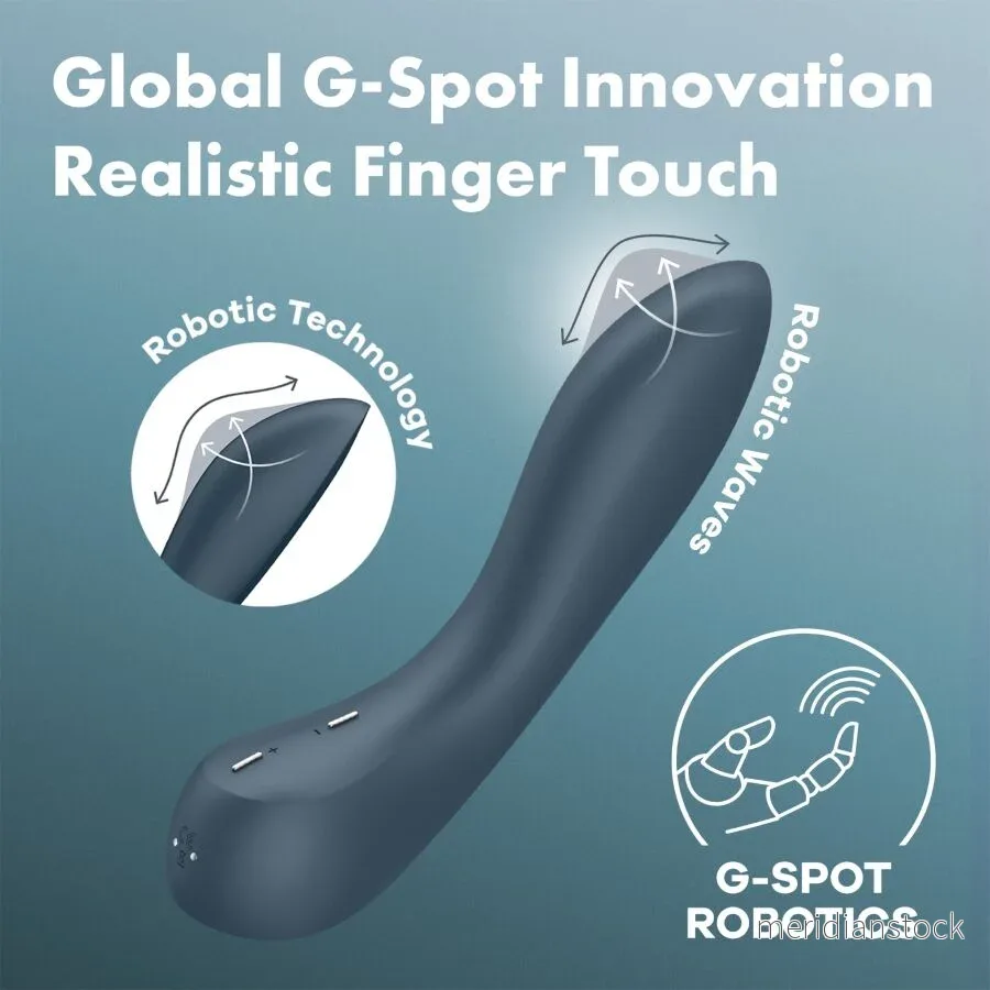 SATISFYER - G-SPOT WAVE 4 12 VIBRATIONS PROGRAM VIBRATOR DARK GREY - Bild 3
