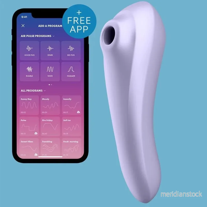 SATISFYER - DUAL PLEASURE AIR PULSE VIBRATOR MAUVE - Bild 2