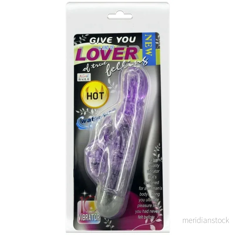 BAILE - GIVE YOU A KIND OF LOVER VIBRATOR WITH LILAC RABBIT 10 MODES - Bild 3