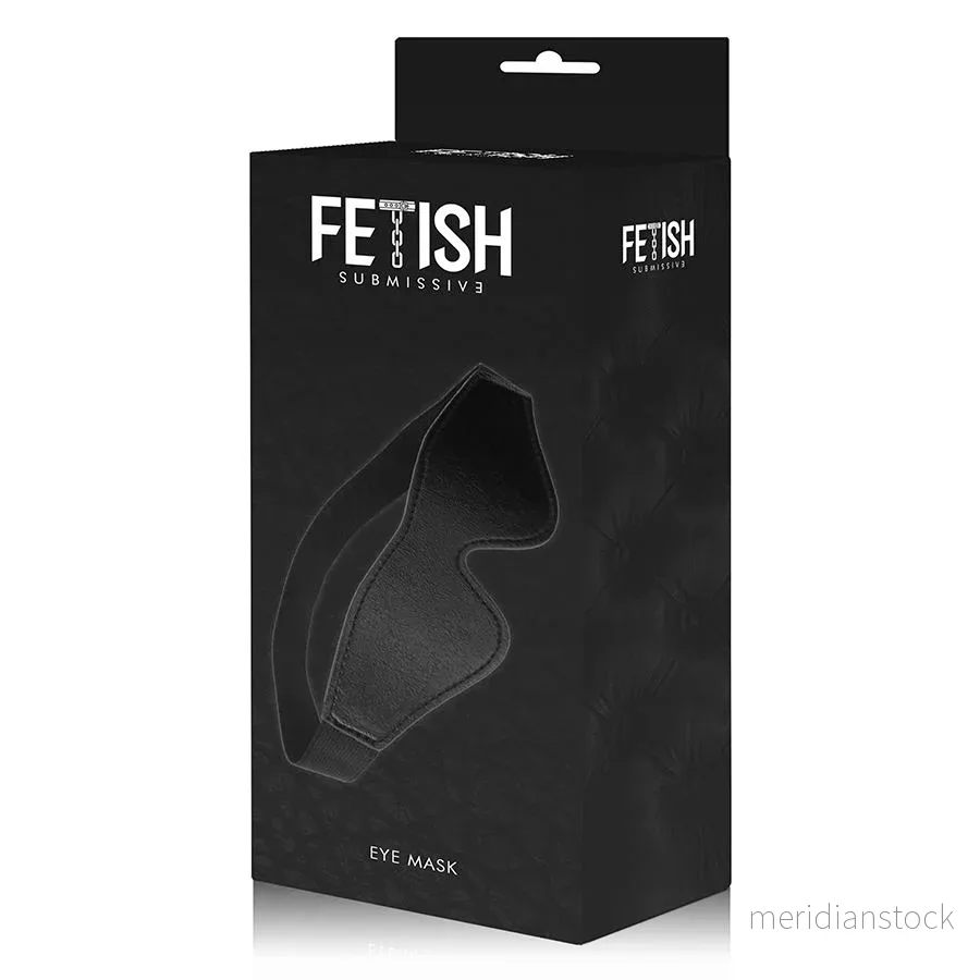 FETISH SUBMISSIVE - VEGAN LEATHER MASK WITH NOPRENE LINING - Bild 2