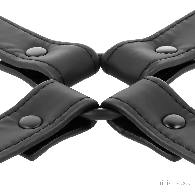 FETISH SUBMISSIVE - VEGAN LEATHER HANDCUFF UNION - Bild 2