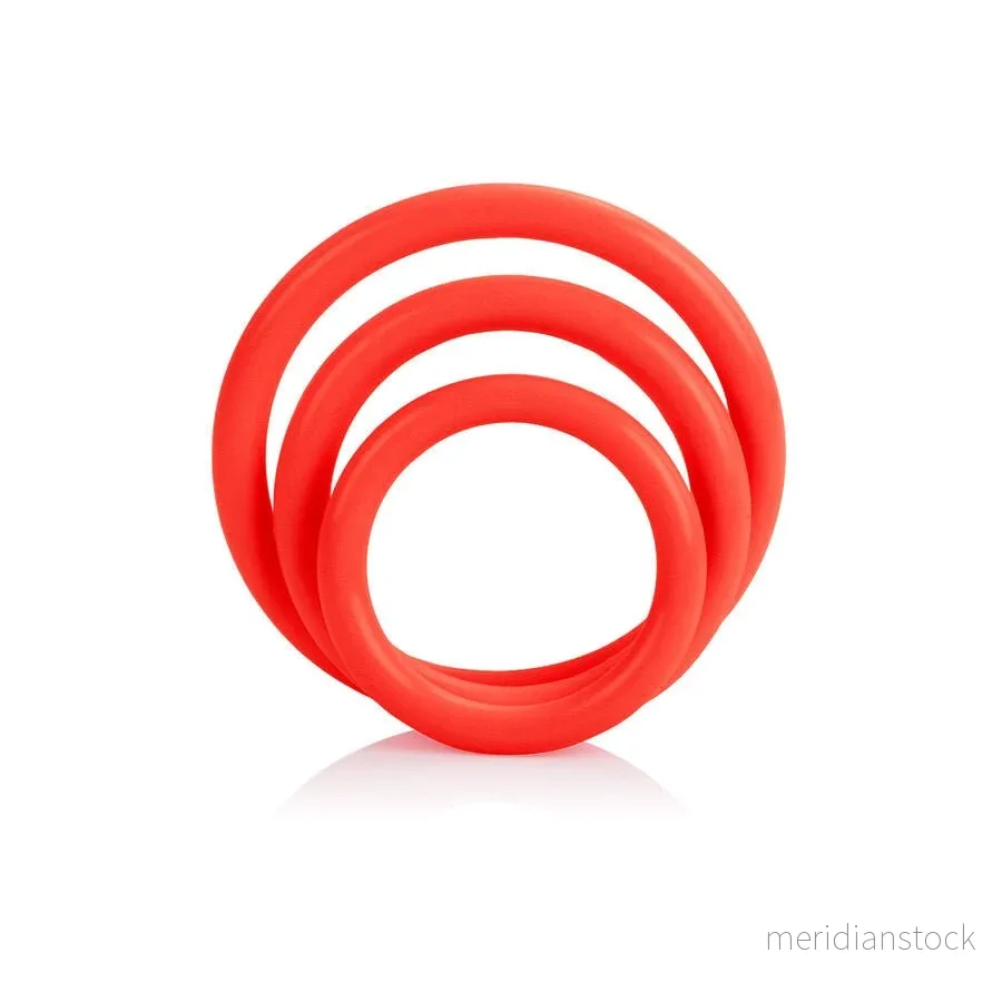 CALEXOTICS - TRI-RINGS SET RED - Bild 2
