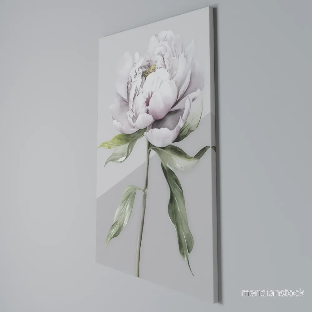 EVOCATIVE FLORAL FANTASY Vertical Canvas Print - Bild 3