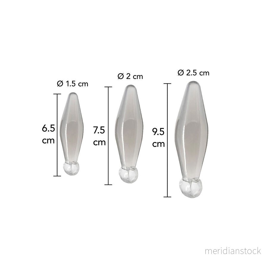 TOYJOY - ANAL PLAY 3-PIECE TRANSPARENT FINGER RIMMER - Bild 2