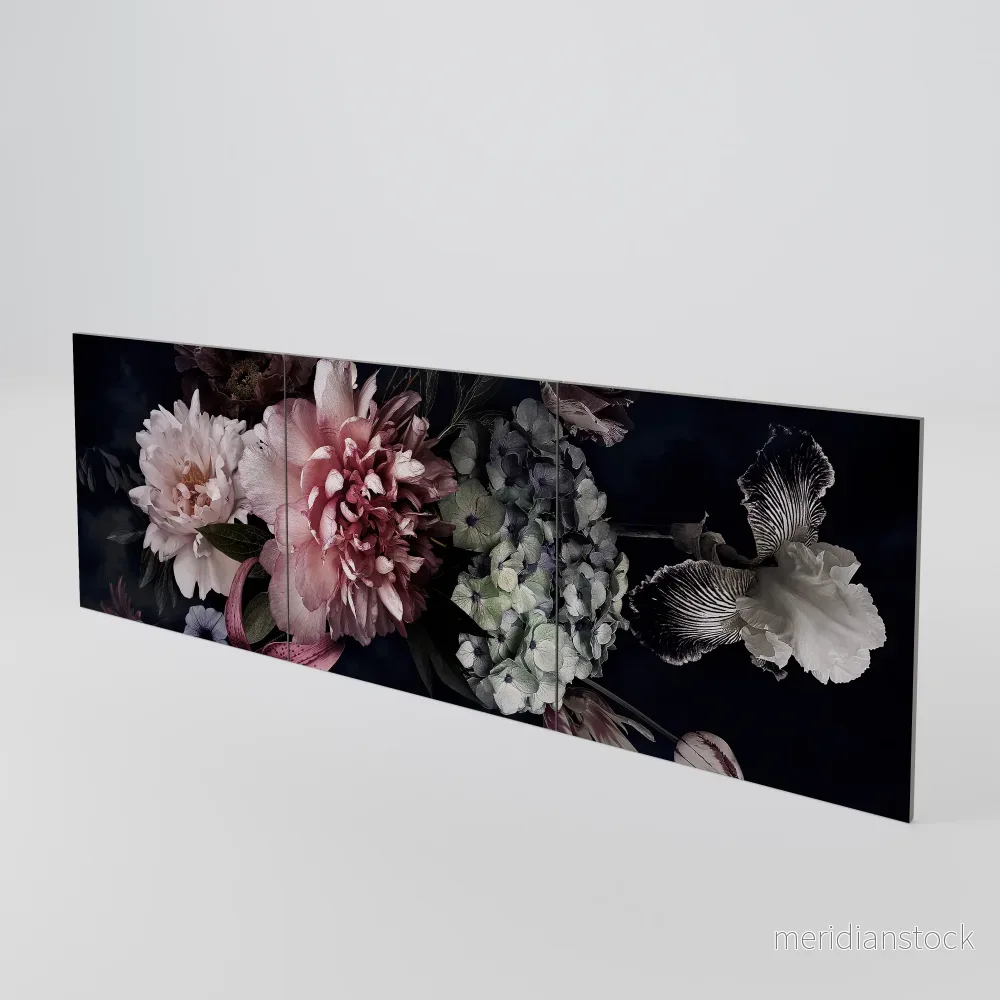 PURE BLOSSOM Luckset med 3 dörrar till sideboard - Bild 2