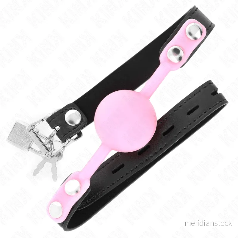KINK - LUMINOUS SILICONE BALL 4 CM GAG 60 x 2 CM - Bild 2