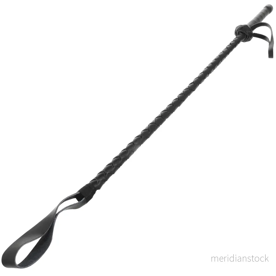 DARKNESS - LEATHER FETISH BDSM WHIP 60CM - Bild 3