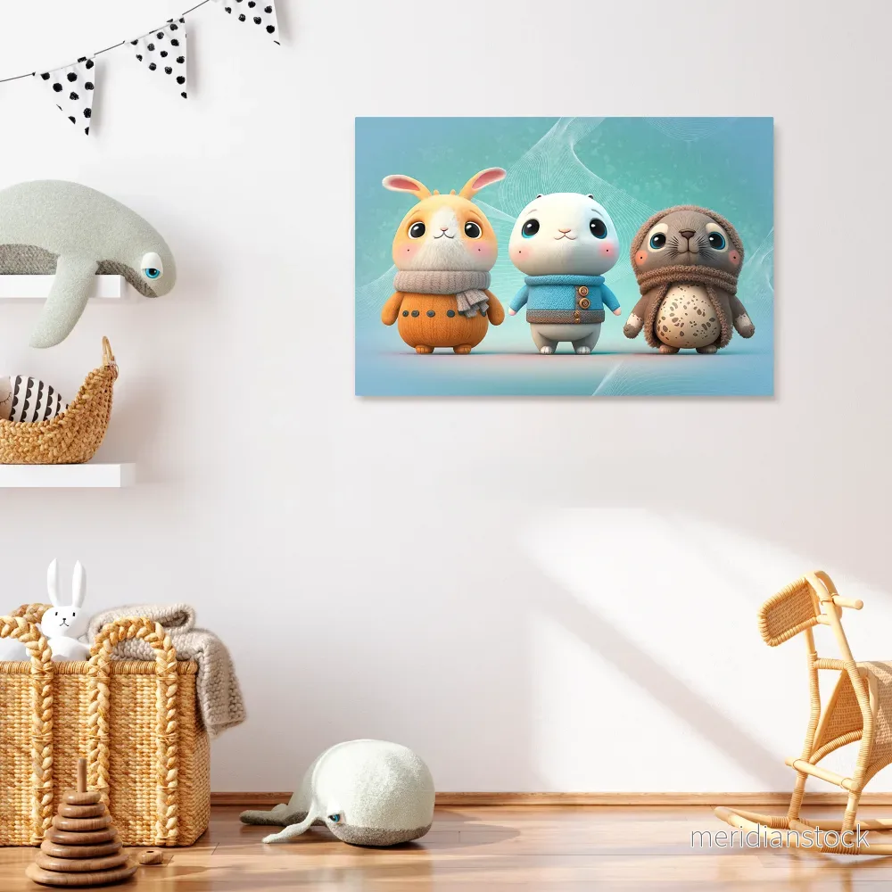 SWEETIES SQUAD Horizontal Canvas Print - Bild 2