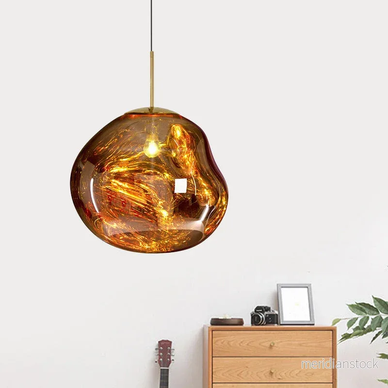 Modern taklampa i glas - LunaLux - Bild 3