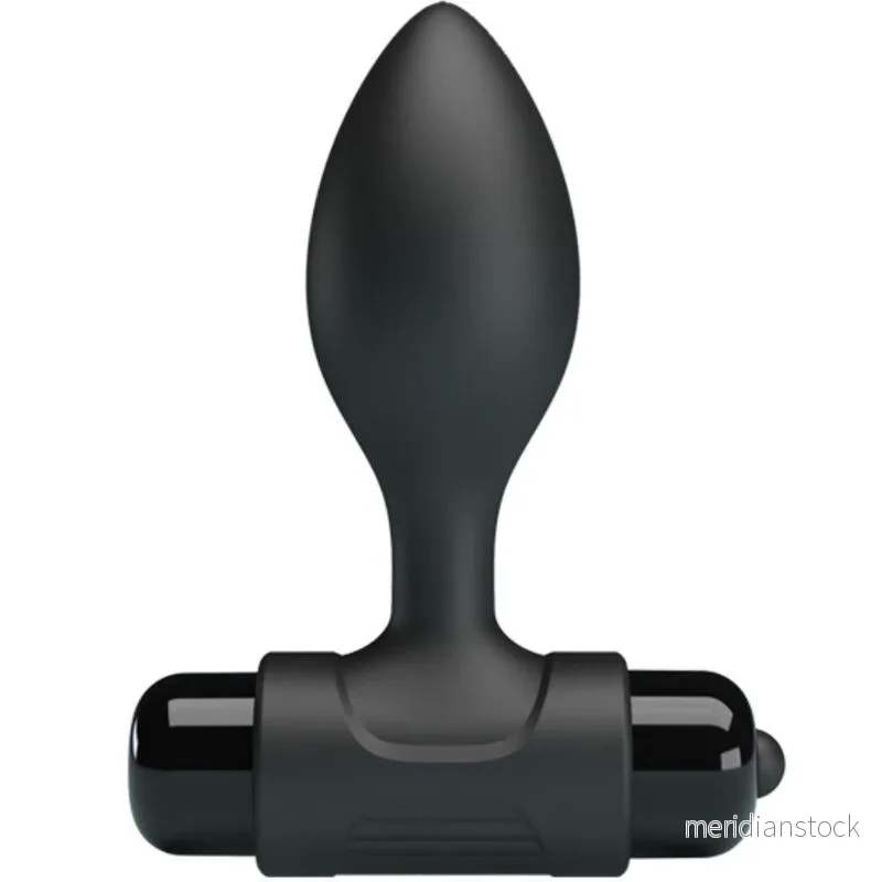 PRETTY LOVE - VIBRA BUTT 10 VIBRATIONS ANAL PLUG BLACK - Bild 2