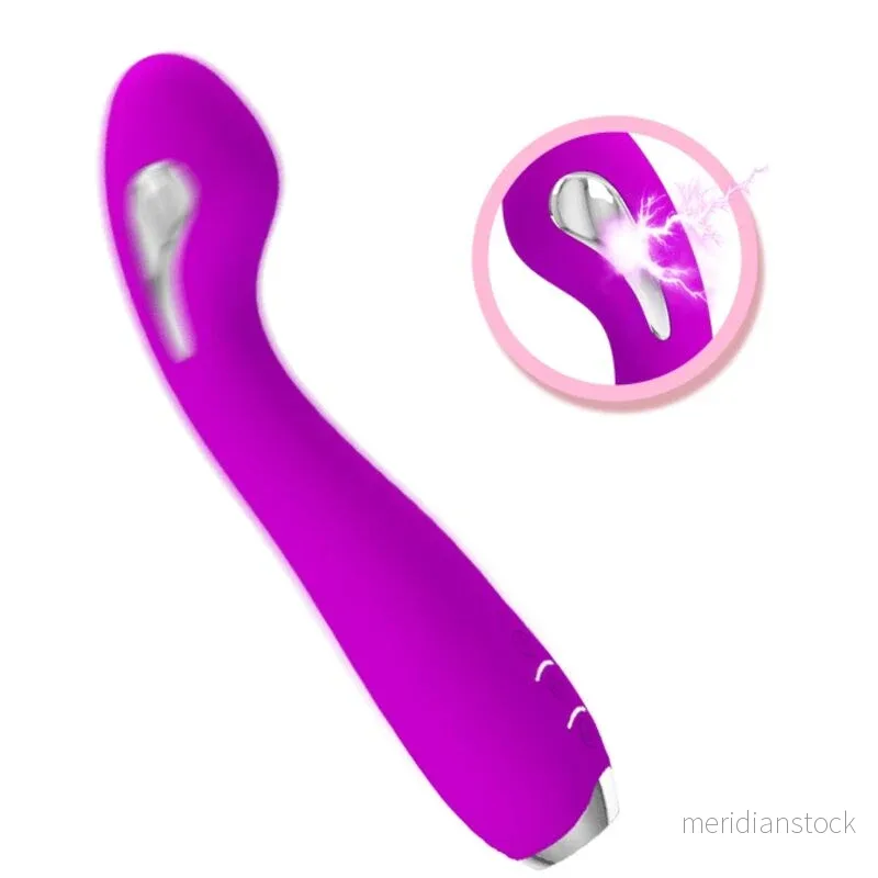 PRETTY LOVE - HECTOR RECHARGEABLE ELECTROSHOCK VIBRATOR WATERPROOF PURPLE - Bild 2