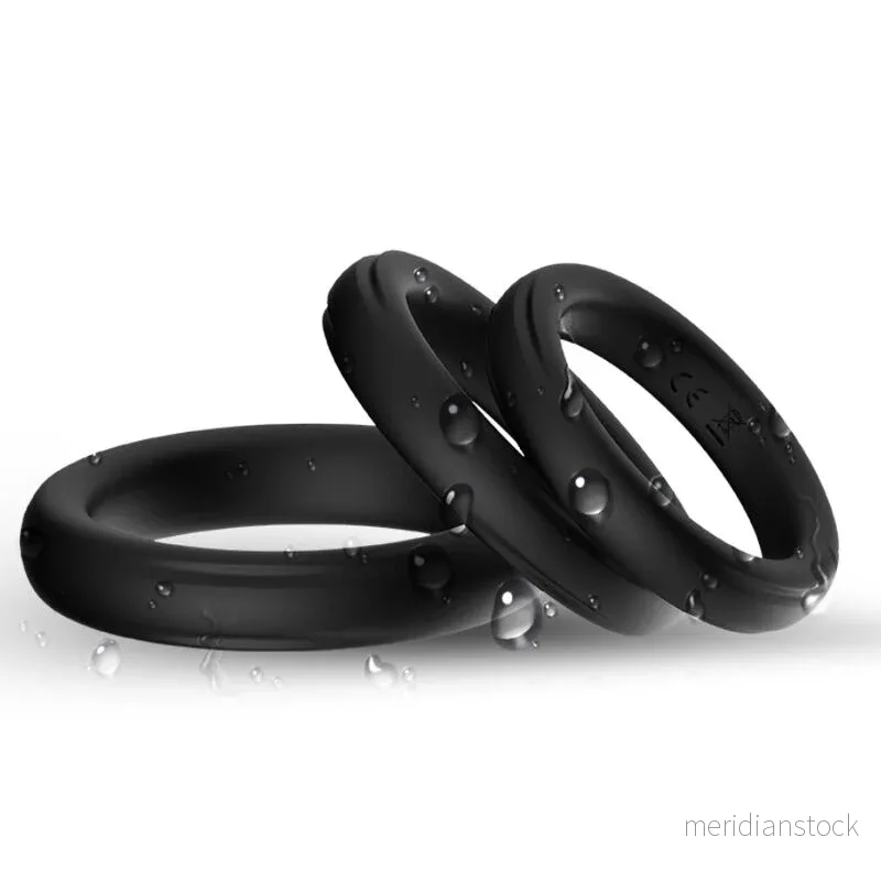 ARMONY - TRIPLE SILICONE RING BLACK - Bild 2